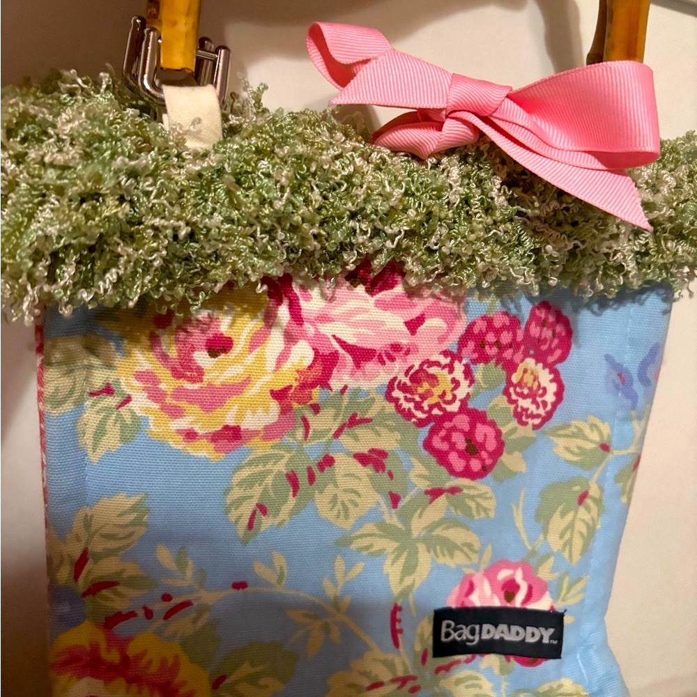Floral Mini BagDADDY- Pink and Green